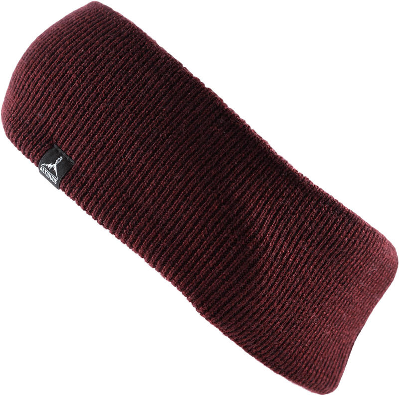 Stirnband Headband Rip Strick Kopfband Ohren Schützer 100% Merino Wolle