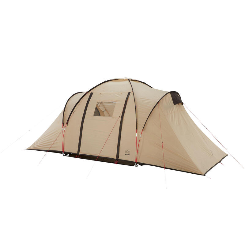 Koepeltent Atlanta 4 persoons tent iglo familie camping vestibule