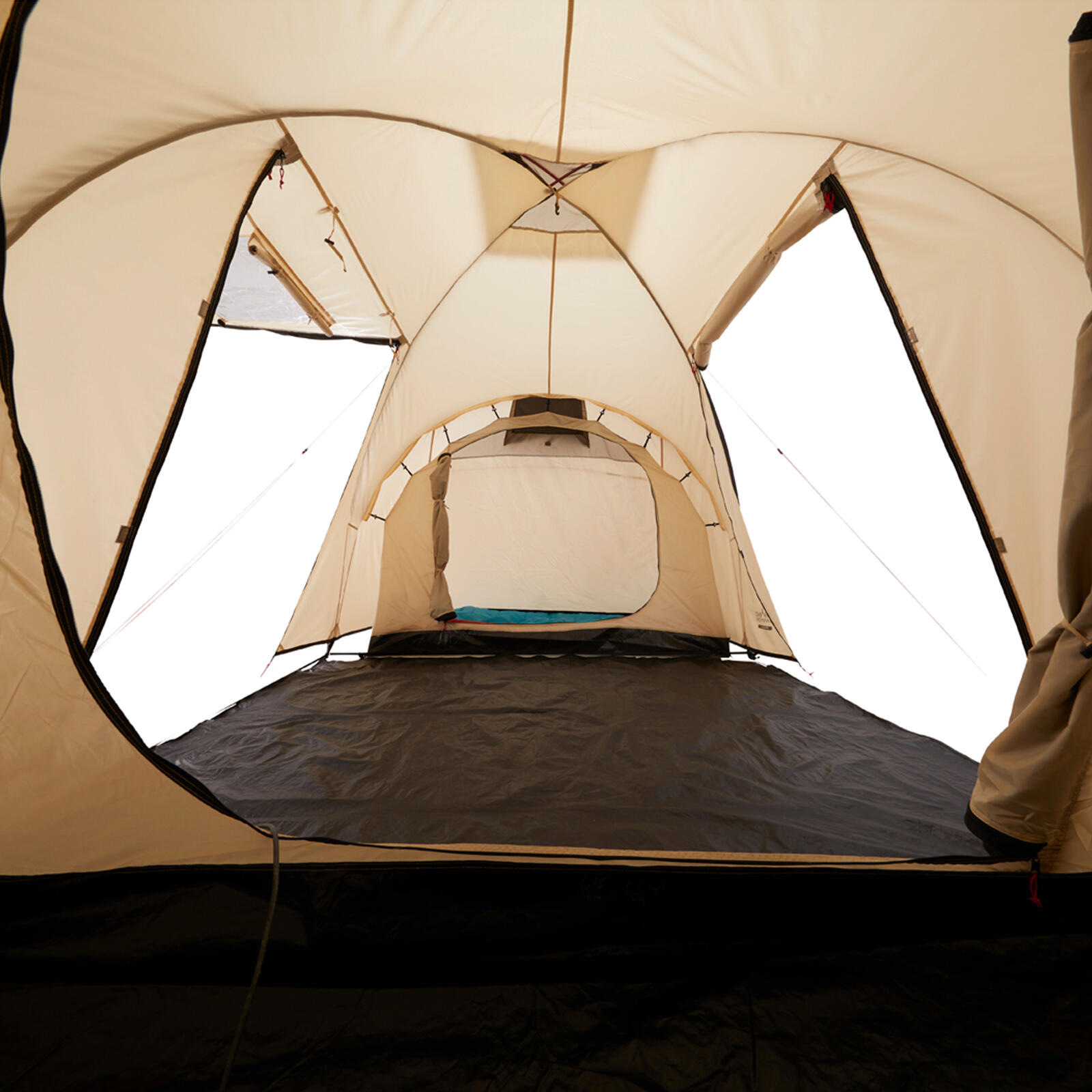 Kuppelzelt Atlanta 4 Personen Zelt Iglu Familien Camping Vorraum 5/10