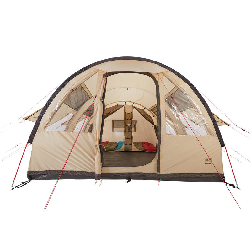 Tente tunnel Helena 5 personnes de groupe familiale Camping Vorraum