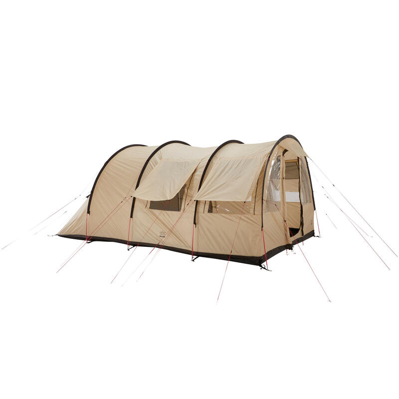 Tente tunnel Helena 5 personnes de groupe familiale Camping Vorraum