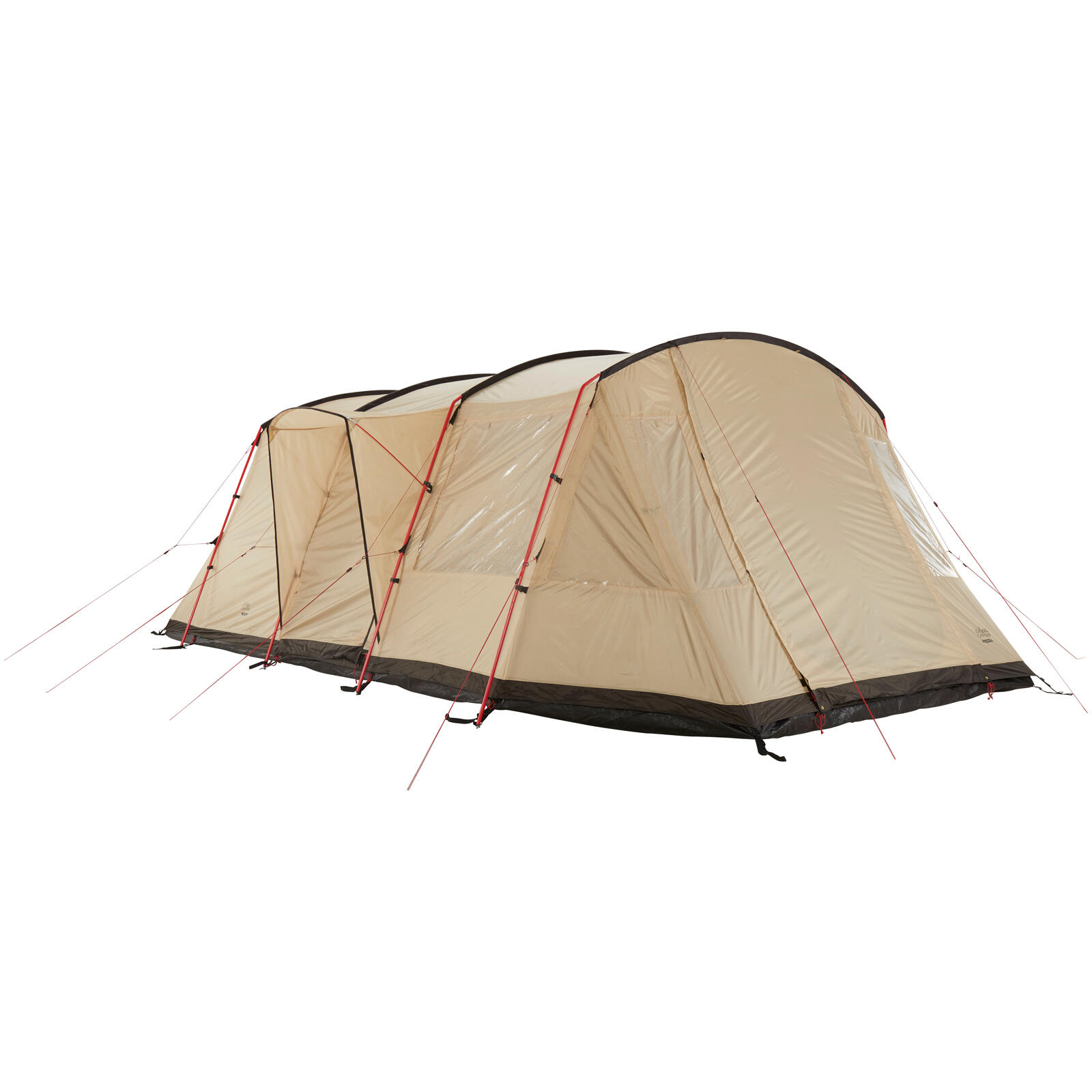 Tente tunnel Dolomiti 6 personnes familles groupes camping vestibule 3/7