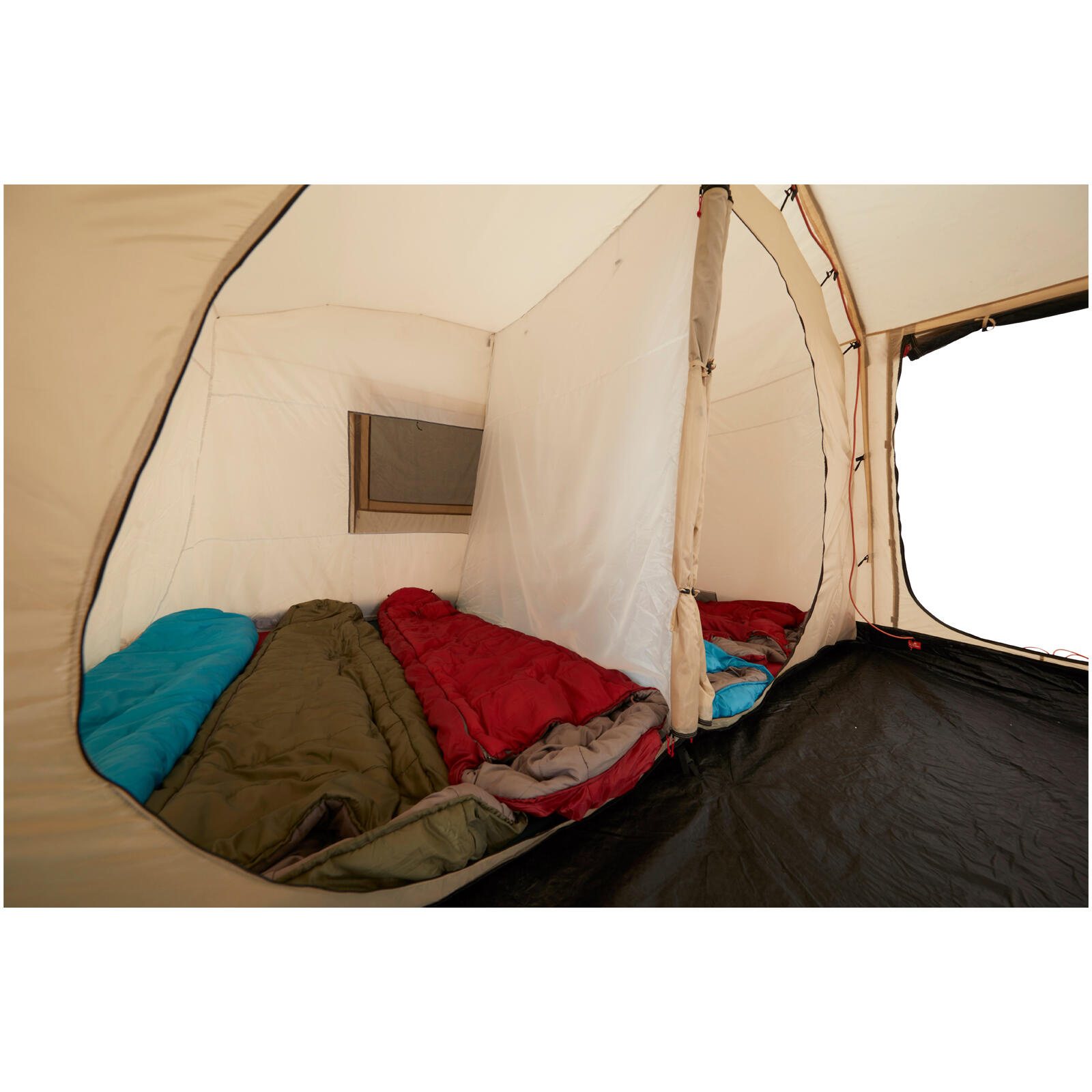 Tente tunnel Dolomiti 6 personnes familles groupes camping vestibule 5/7