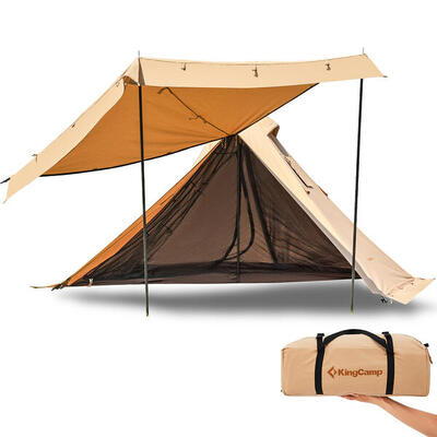 Tipi torino 2 personnes trekking tepee tente tippi camping katoen
