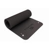 Tapis de sol pour exercices polyvalents, Fitness et Pilates. 160x60cm. Noir