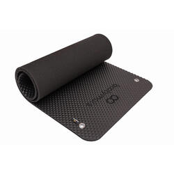 Tapis de sol pour exercices polyvalents, Fitness et Pilates. 160x60cm. Noir