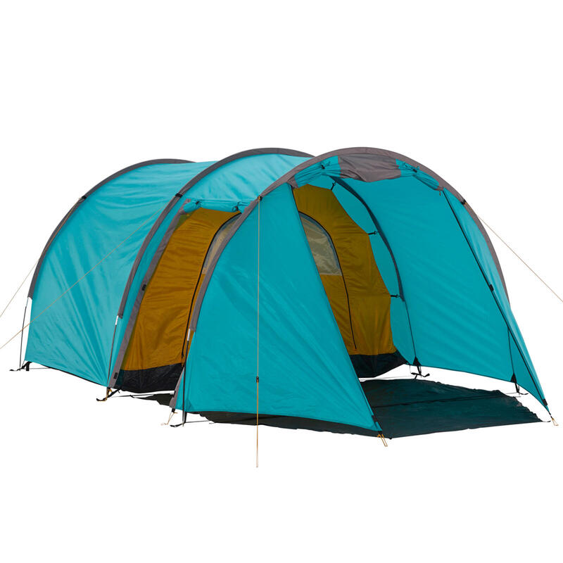 Tienda de campaña Robson 3 personas familia camping luz vestíbulo