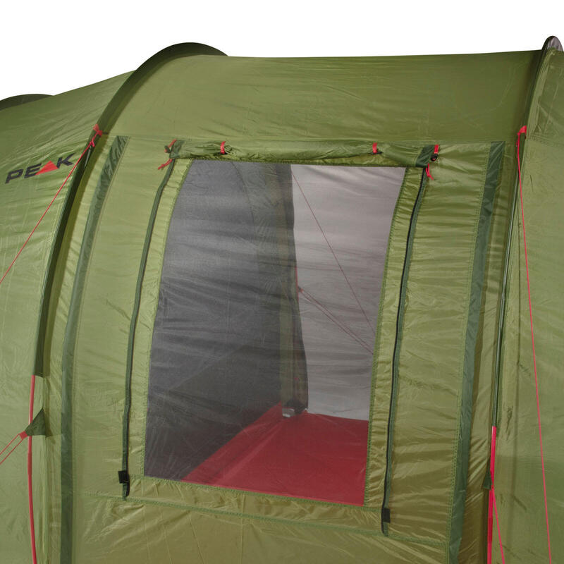 Tenda a tunnel leggera High Peak Goose 4 LW, fondo con vassoio rimovibile