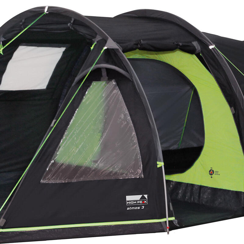 Trekking Zelt Atmos 2-3 Personen Camping Tunnel Familien Zelt Apside