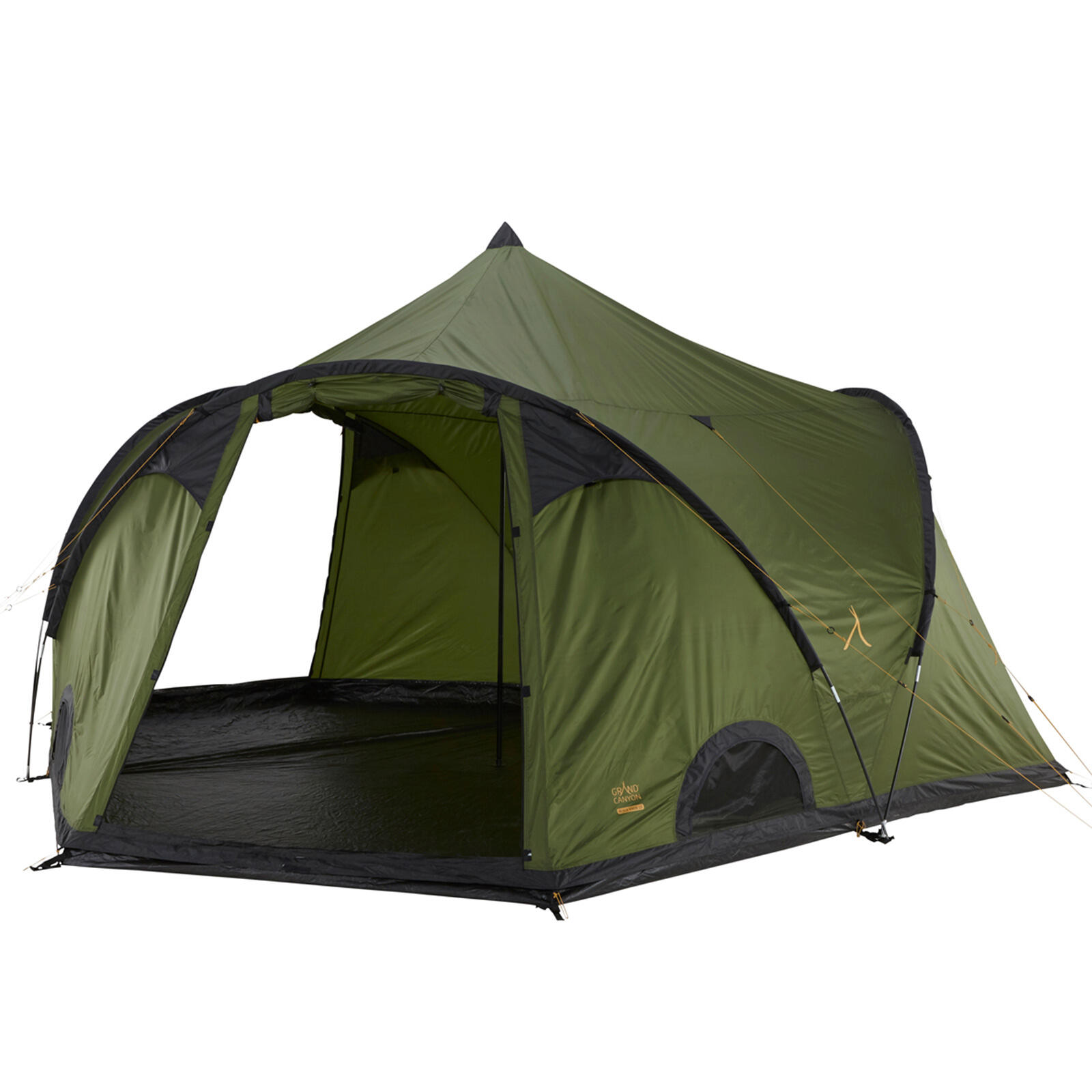 Grand Canyon - Black Falls 8 Personnes Tepee Tente Familiale Groupe Tipi - Tente - Vert - Decathlon