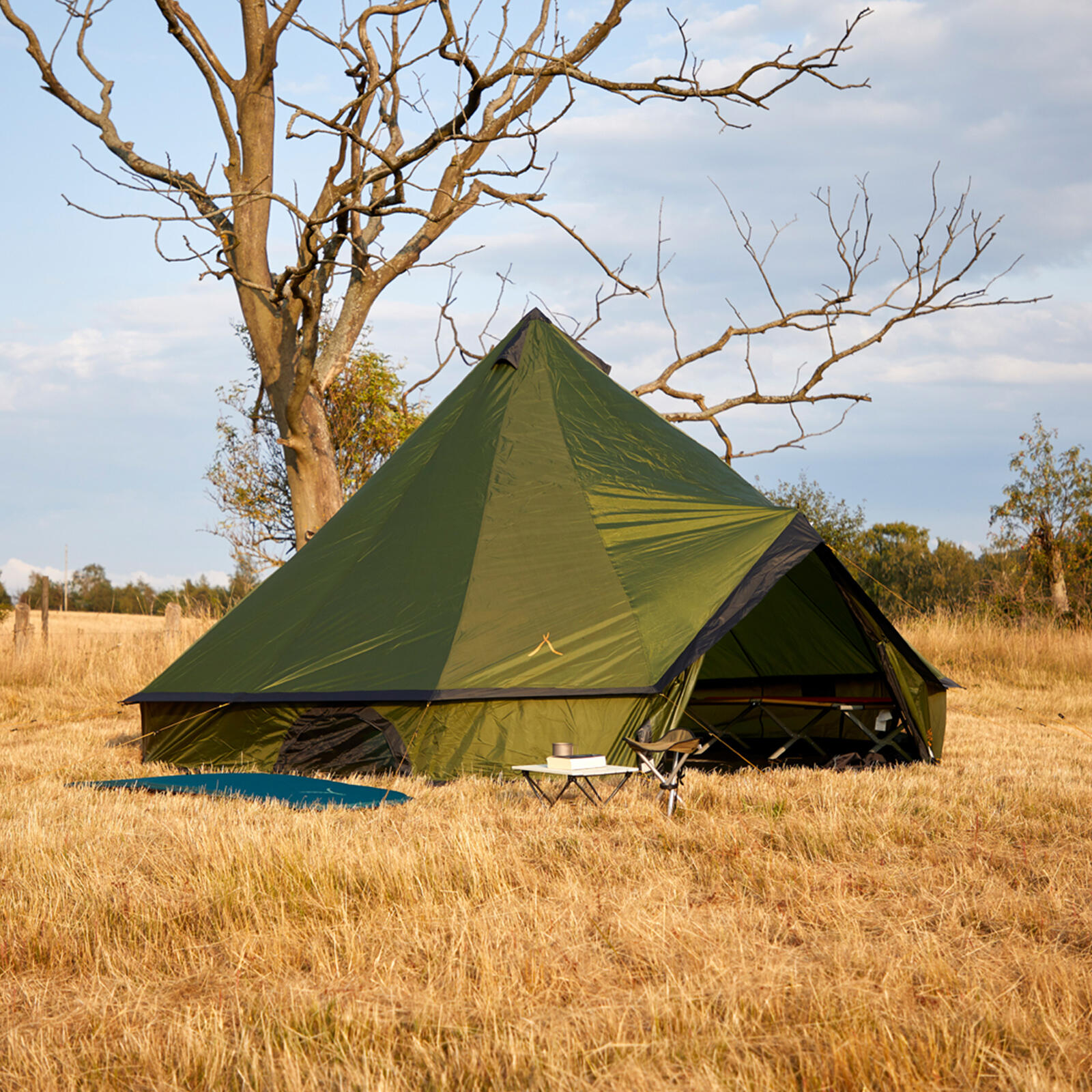 Indiana 8 Personnes Ronde Tente Familles Groupes Tipi Wigwam 5/7