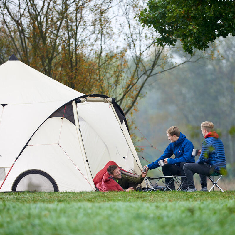 Black Falls 8 Personnes Tepee Tente Familiale Groupe Tipi