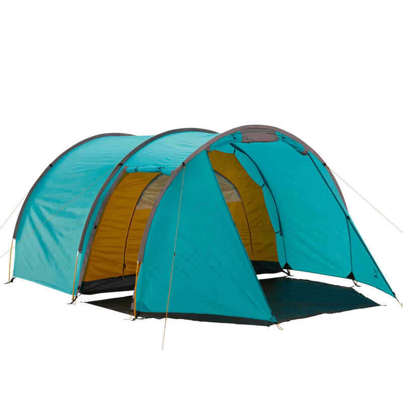 GRAND CANYON Tunelzelt Robson 4 Personen Zelt Familien Camping Leicht Vorraum