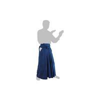 Hakama bleu synthétique