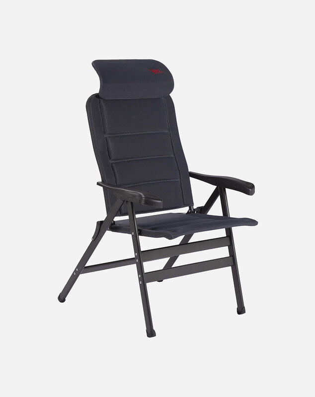 Silla Plegable de Camping Crespo AP/238-ADCS Compact 7 Posiciones Gris