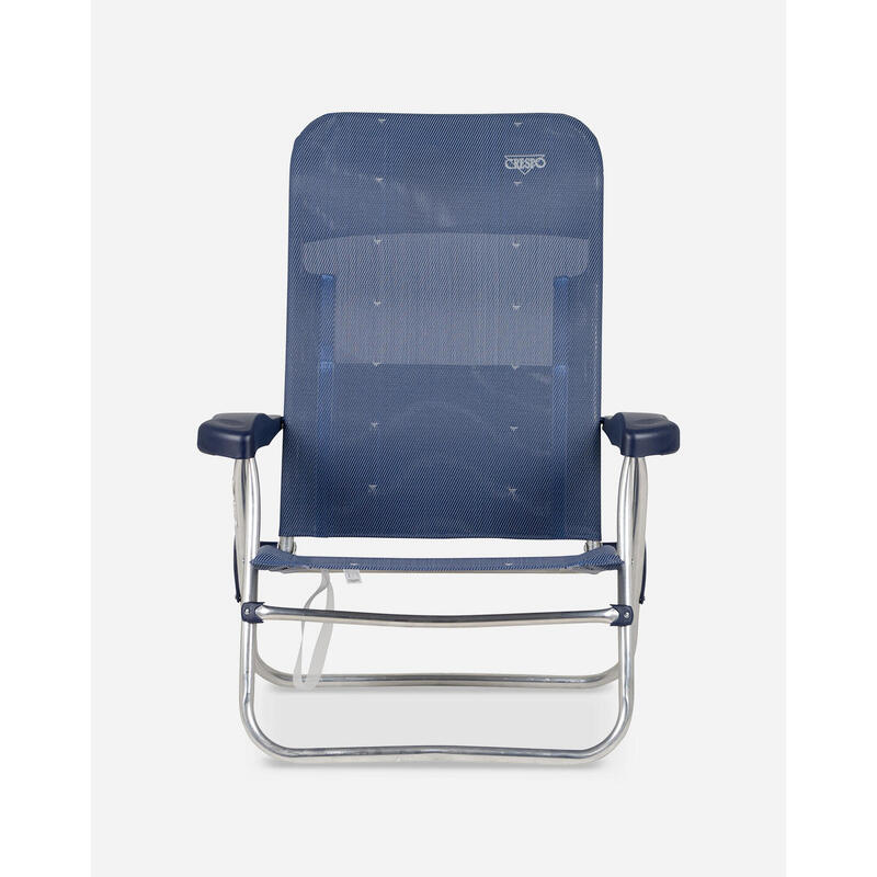 Silla Plegable de Playa y Camping  Crespo AL/205-M - 7 posiciones - Azul Marino