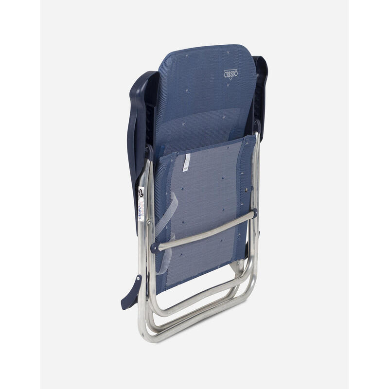 Silla Plegable de Playa y Camping  Crespo AL/205-M - 7 posiciones - Azul Marino