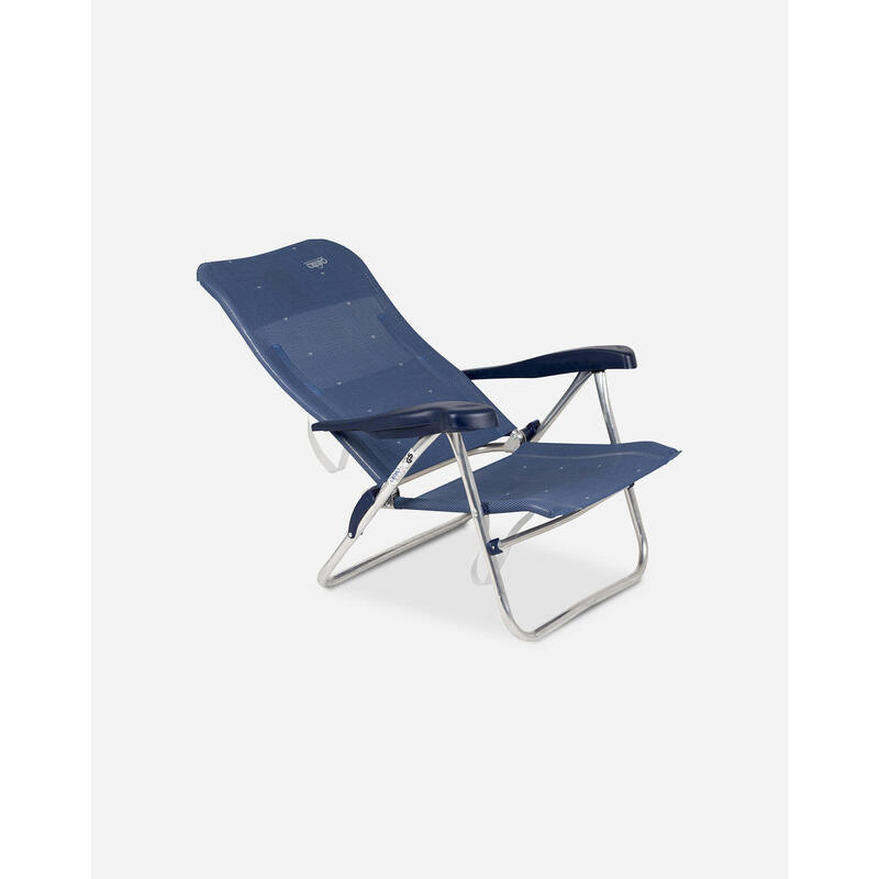 Silla Plegable de Playa y Camping  Crespo AL/205-M - 7 posiciones - Azul Marino