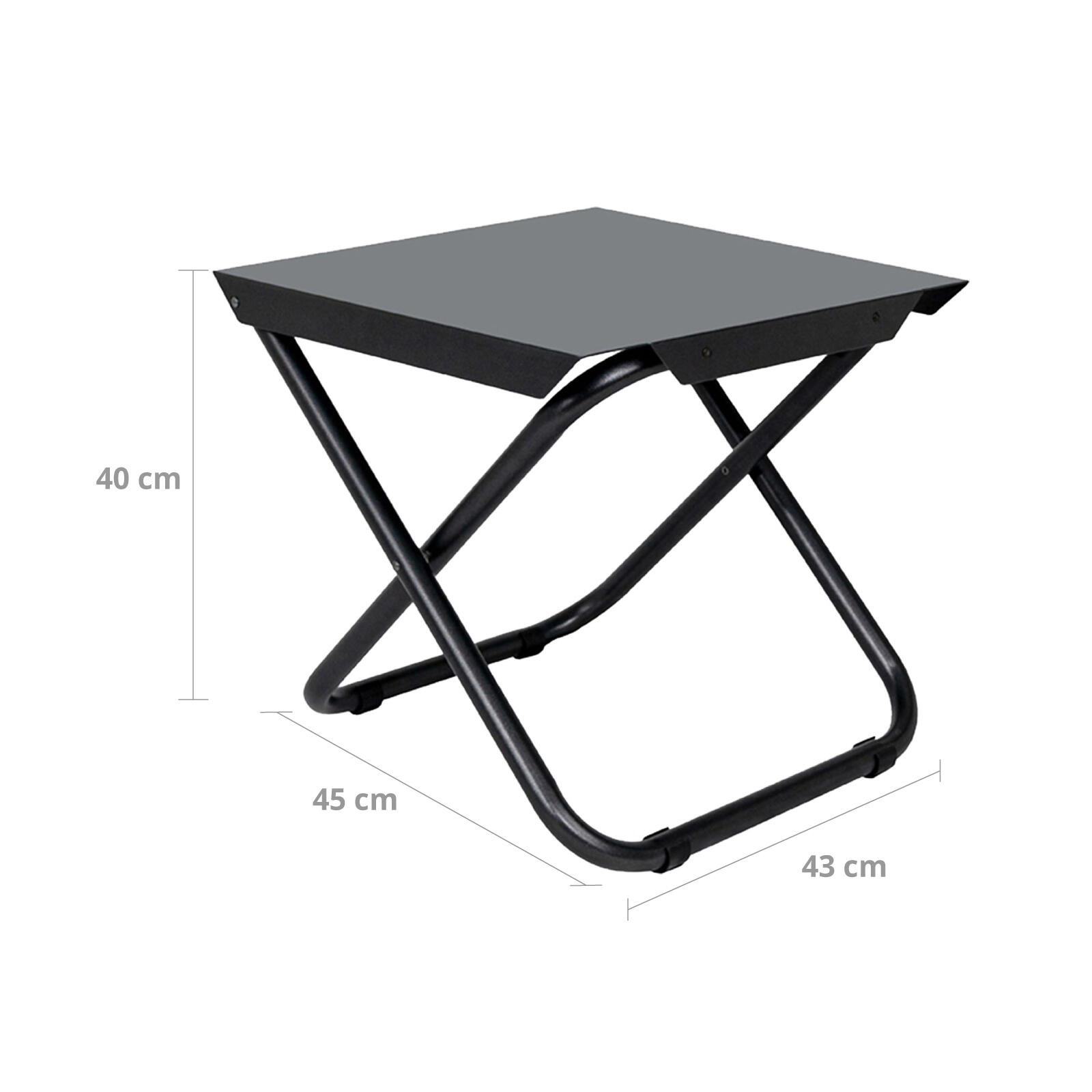Crespo - Tisch - AP/290 - 43x45 cm - Schwarz 2/7