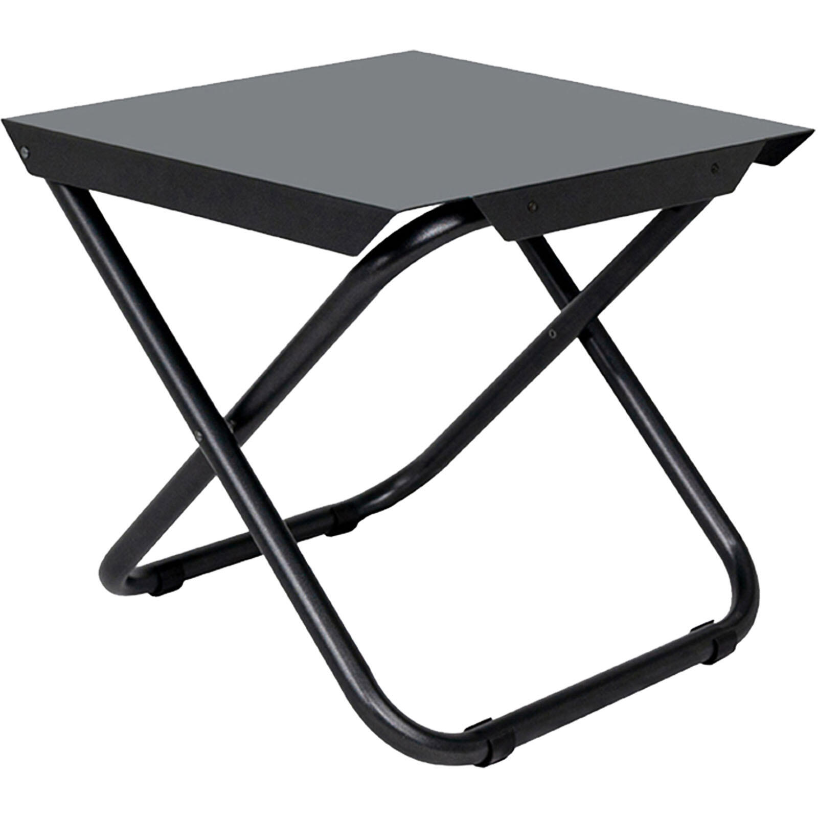 Crespo - Crespo - Table D'Appoint - Ap/274 - 150x90 Cm - Noir - Table De Camping - Gris - Taille Unique - Decathlon