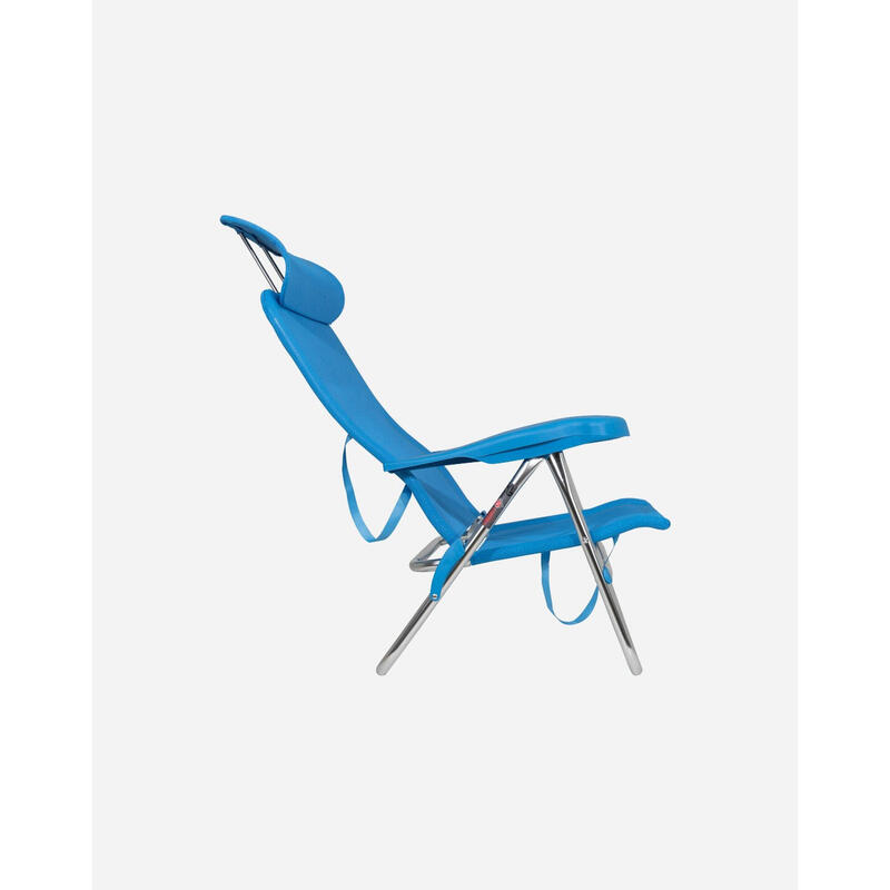 Silla Plegable de Playa y Camping  Crespo AL/205-C - 7 posiciones Azul