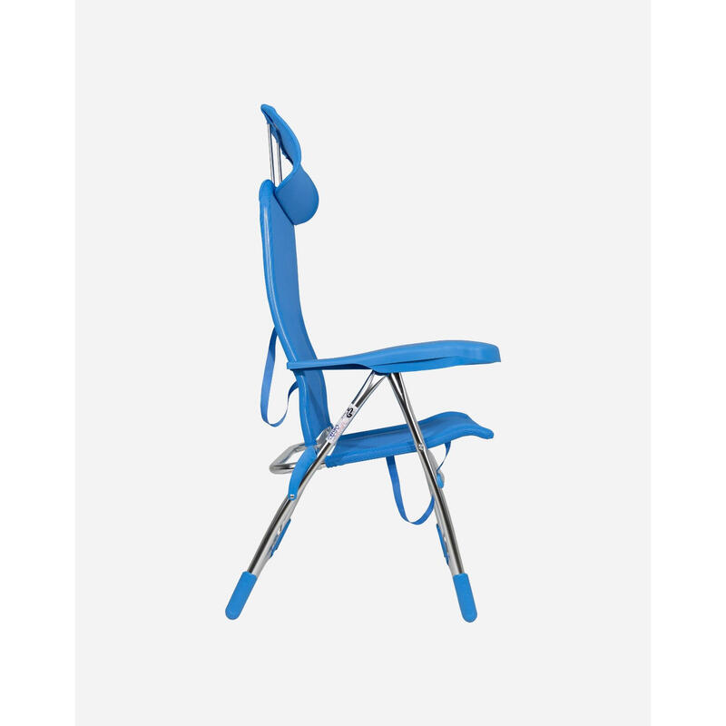 Silla Plegable de Playa y Camping  Crespo AL/206-C - 7 posiciones Azul