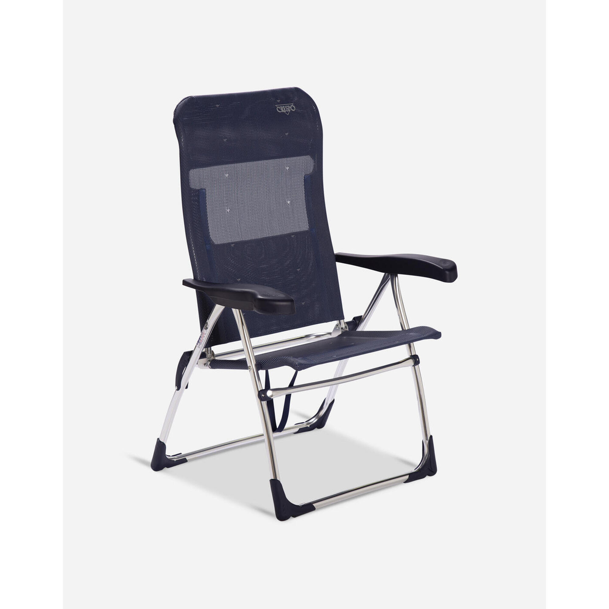 Crespo - Crespo - Fauteuil De Plage - Al/206 - Bleu Foncé - Chaise - Bleu - Taille Unique - Decathlon