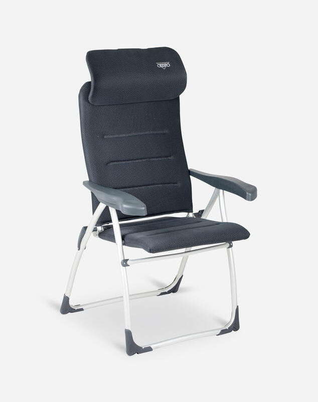 Silla Plegable de camping Crespo AA/215-AEC - Air-Elite Compact - Gris