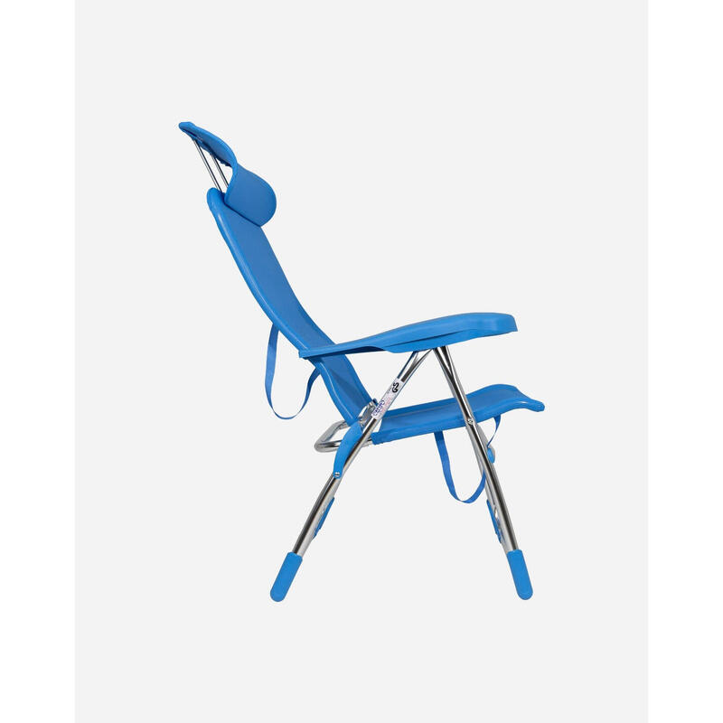 Silla Plegable de Playa y Camping  Crespo AL/206-C - 7 posiciones Azul