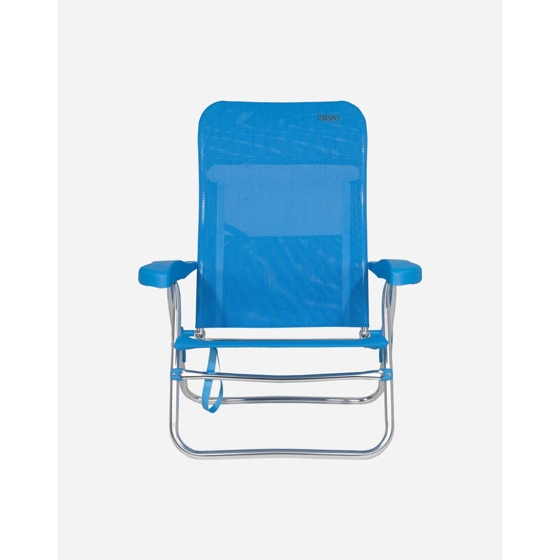 Silla Plegable de Playa y Camping  Crespo AL/205-M - 7 posiciones - Azul