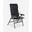 Silla Plegable de Camping Crespo AP/238-ADS 7 Posiciones Negro