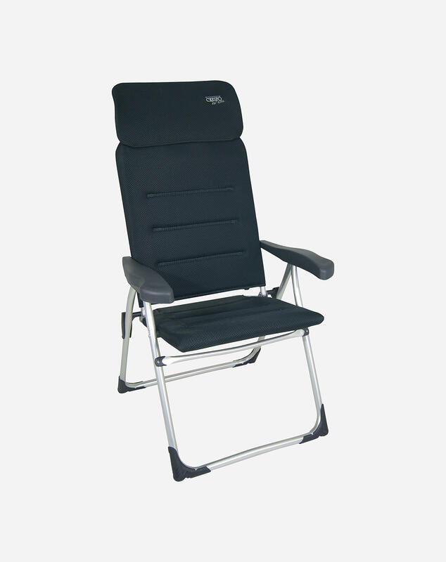 Silla Plegable de camping Crespo AA/213-AEC - Air-Elite Compact - Gris