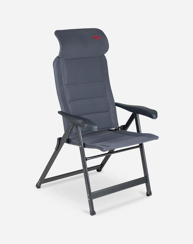 Silla Plegable de Camping Crespo AP/237-ADCS Compact 7 Posiciones Gris
