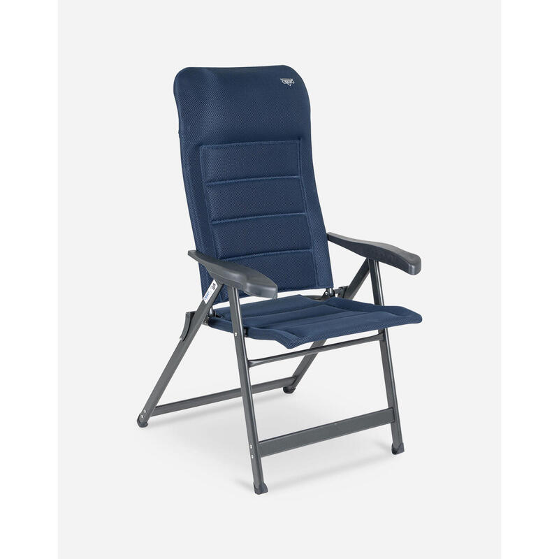 Silla Plegable de Camping Crespo AP/237-ADS 7 Posiciones Azul