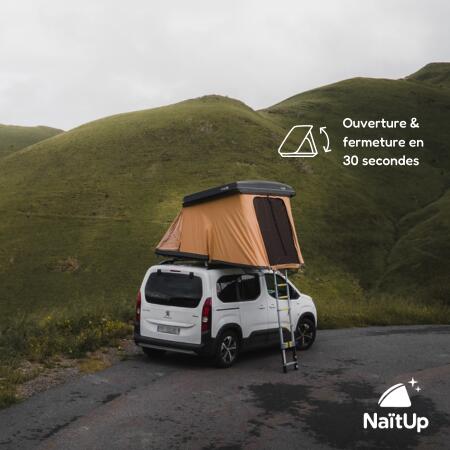 Tente de toit NaïtUp Family 5 personnes pour ta voiture