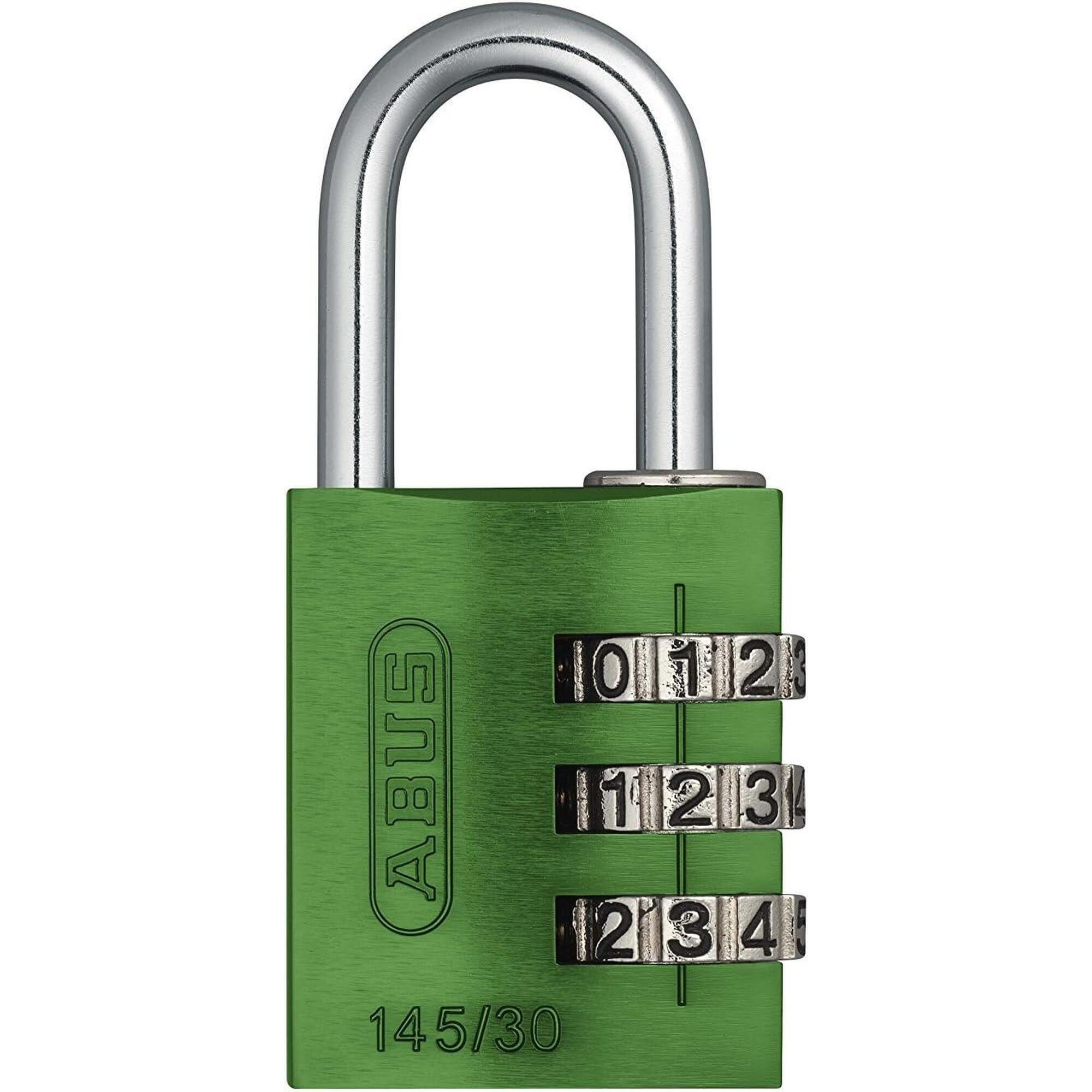 Abus - Abus Cadenas Antivol À Combinaison 3 Chiffres - 145 / 30 Mm - Cadenas - Gris|vert - Taille Unique - Decathlon