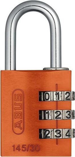 ABUS Cadenas antivol à combinaison 3 Chiffres - 145 / 30 mm