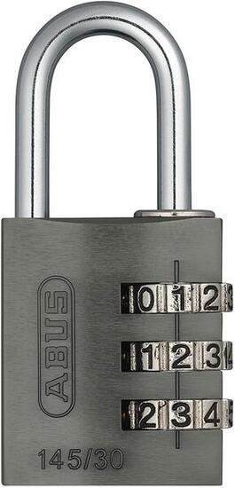 ABUS Cadenas antivol à combinaison 3 Chiffres - 145 / 30 mm