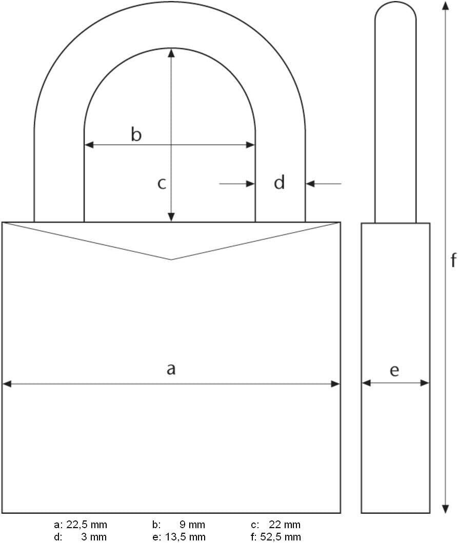 ABUS Cadenas antivol à combinaison 3 Chiffres - 145 / 20 mm 2/6