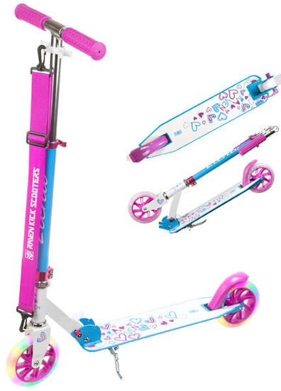 Klappbarer Roller 145mm Elena Leuchtende LED-Räder