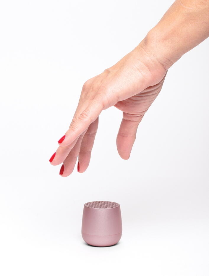 Coluna de som Lexon Mino+ rosa 3/3