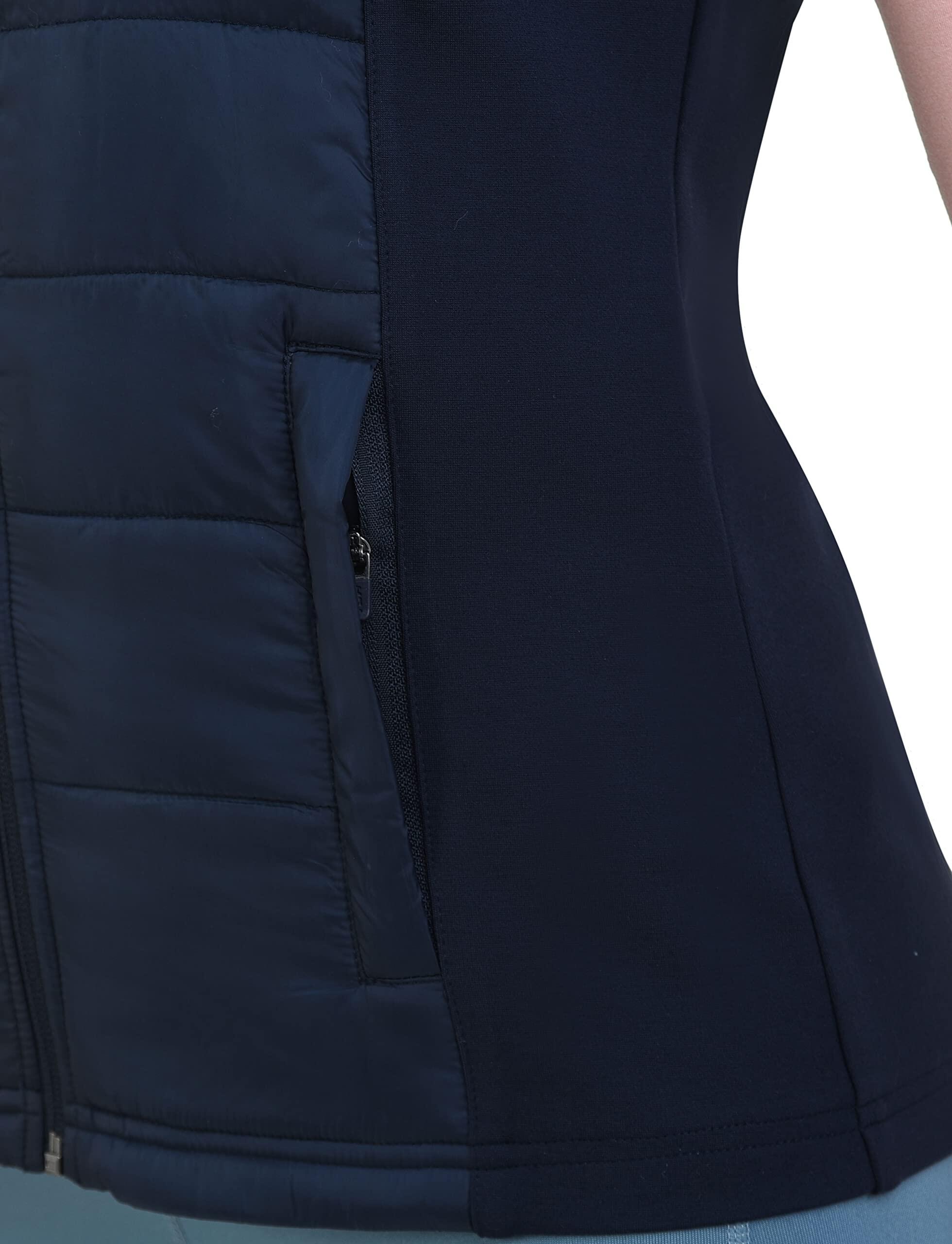 Dames Excel Winter Gilet met ritssluiting zakken 3/7
