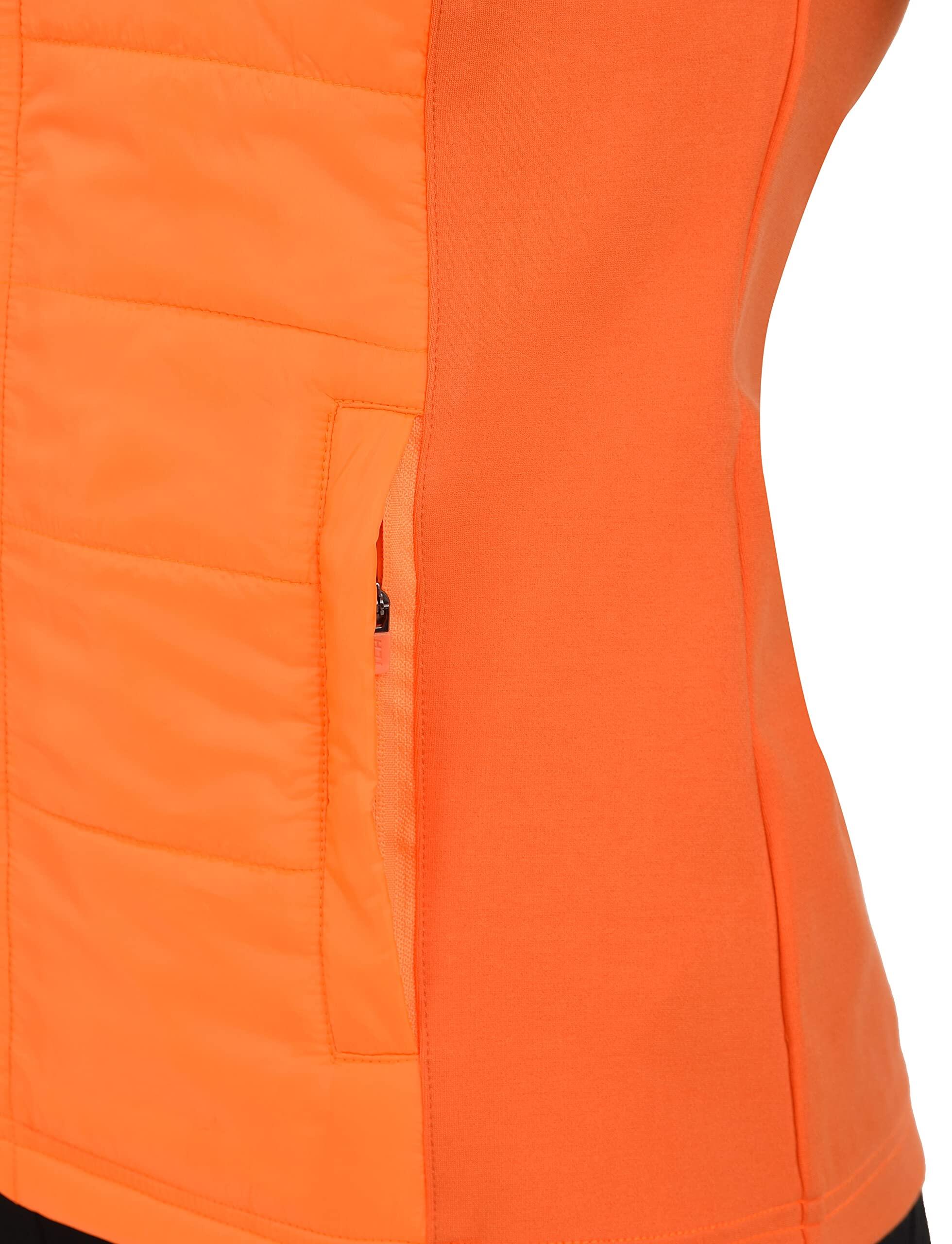 Women's Excel Winter Gilet with Zip Pockets - Neon Orange 4/5