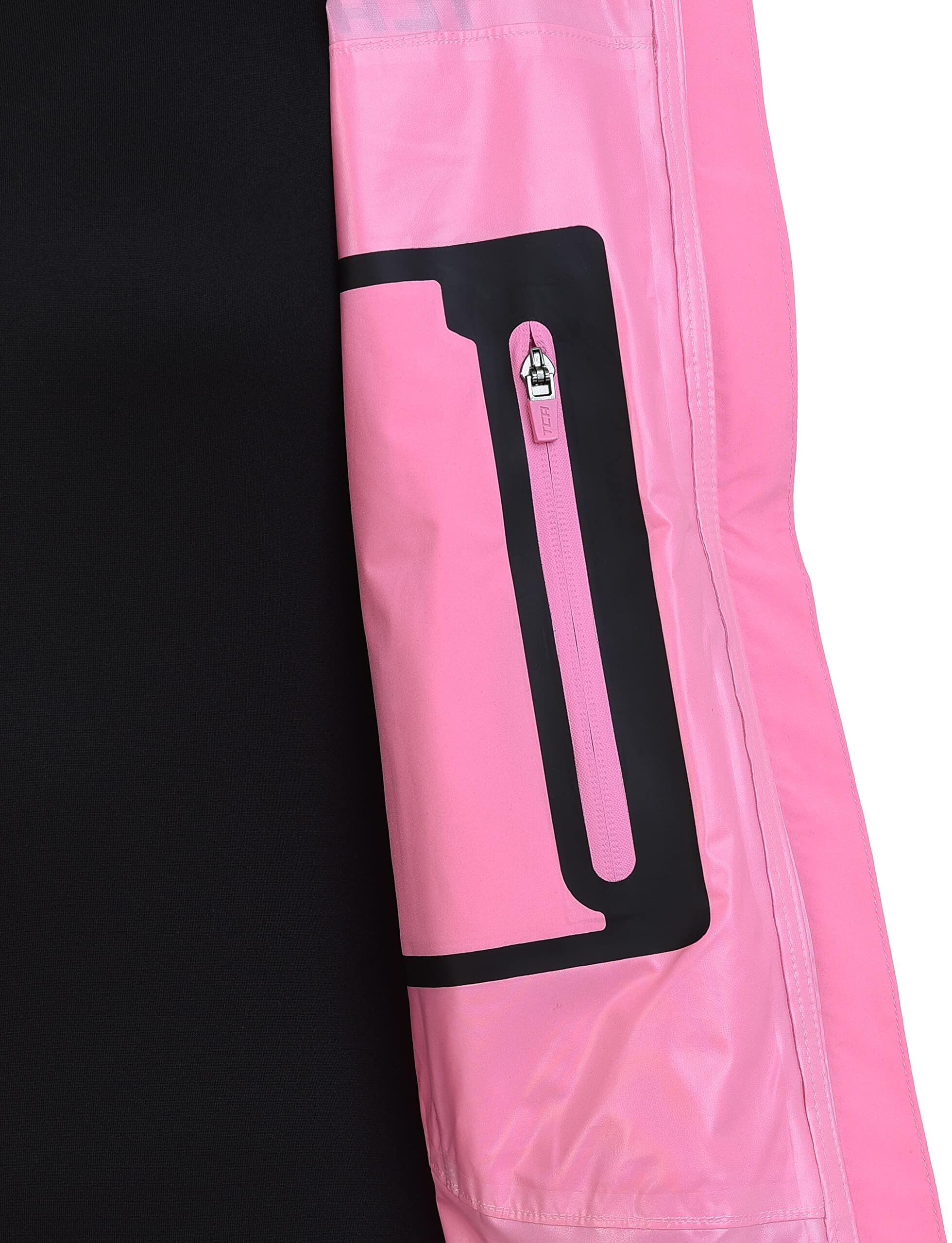 Women's AirLite Rain Jacket with Zip Pockets - Sachet Pink 4/5