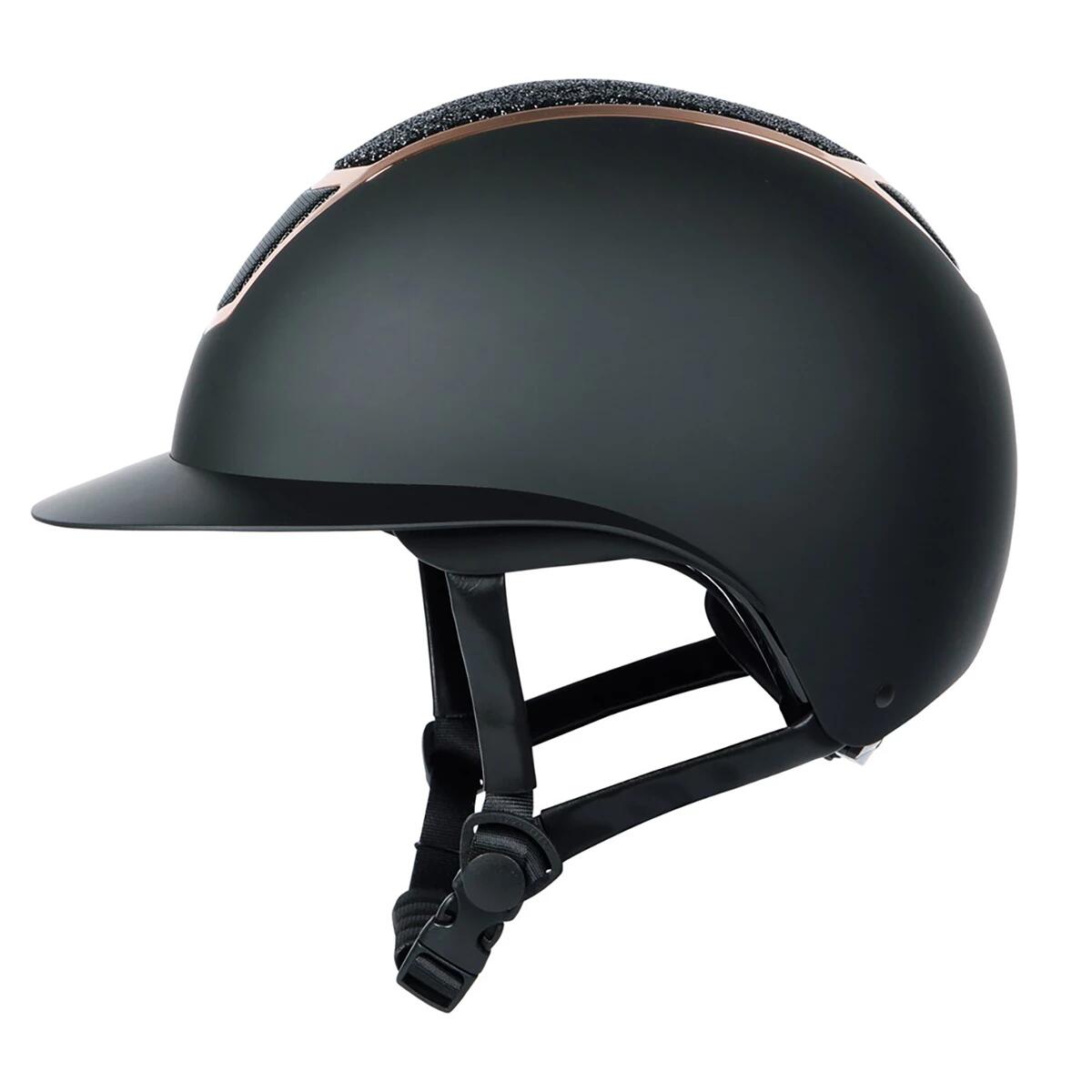 Casque D'équitation Harry's Horse Cervin Sparkle - Taille 59-61 Cm, Noir-argenté - 5