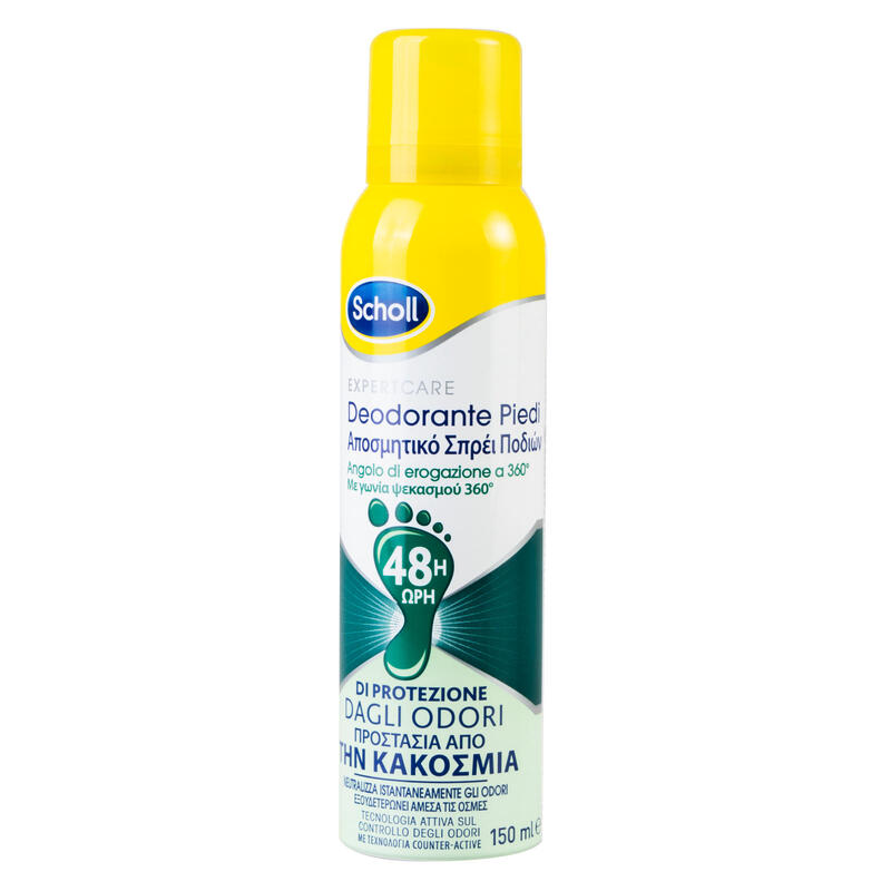 Scholl Expertcare Deodorante Spray per Piedi - Flacone da 150ml