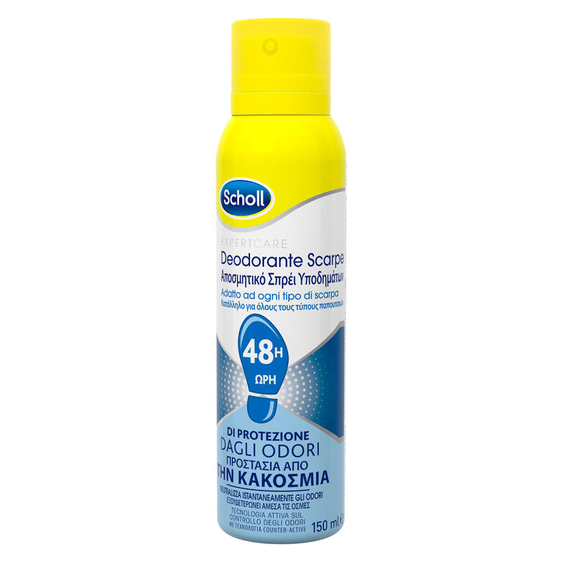 Scholl Fresh Step Deodorante Spray per Scarpe - Flacone da 150ml Scholl Fresh Step Deodorante Spray per Scarpe - Flacone da 150ml