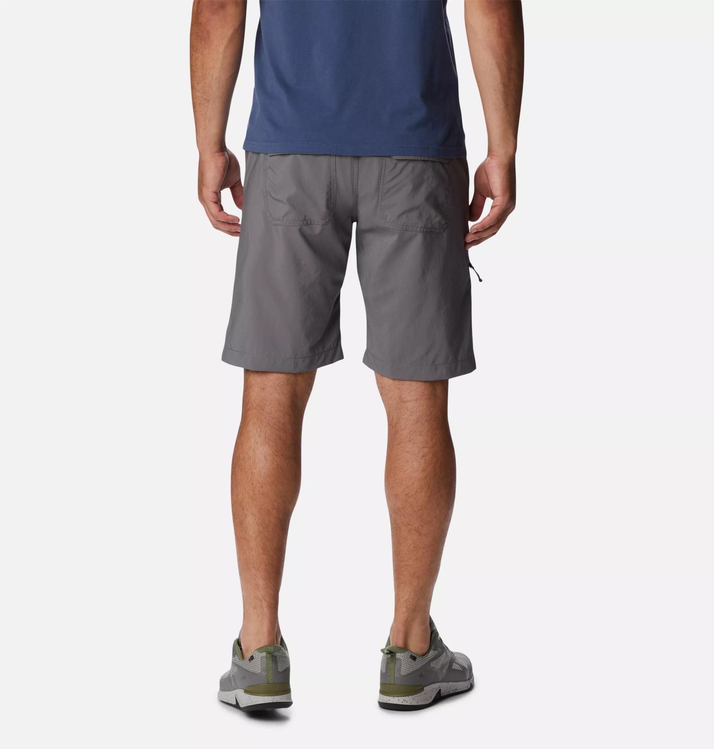 Shorts de senderismo para hombre Columbia silver ridge™ gris transpirable 2/4