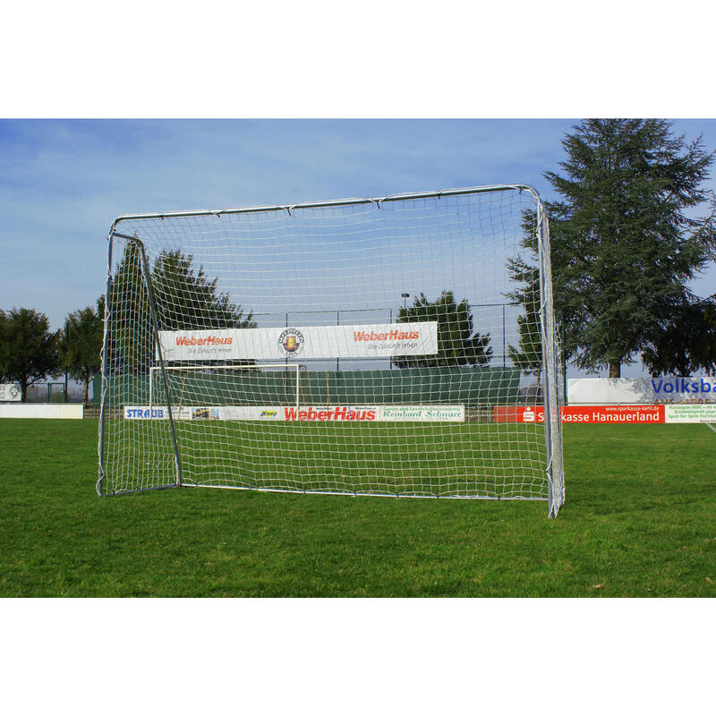 But en acier 3x2m avec mur de tir français