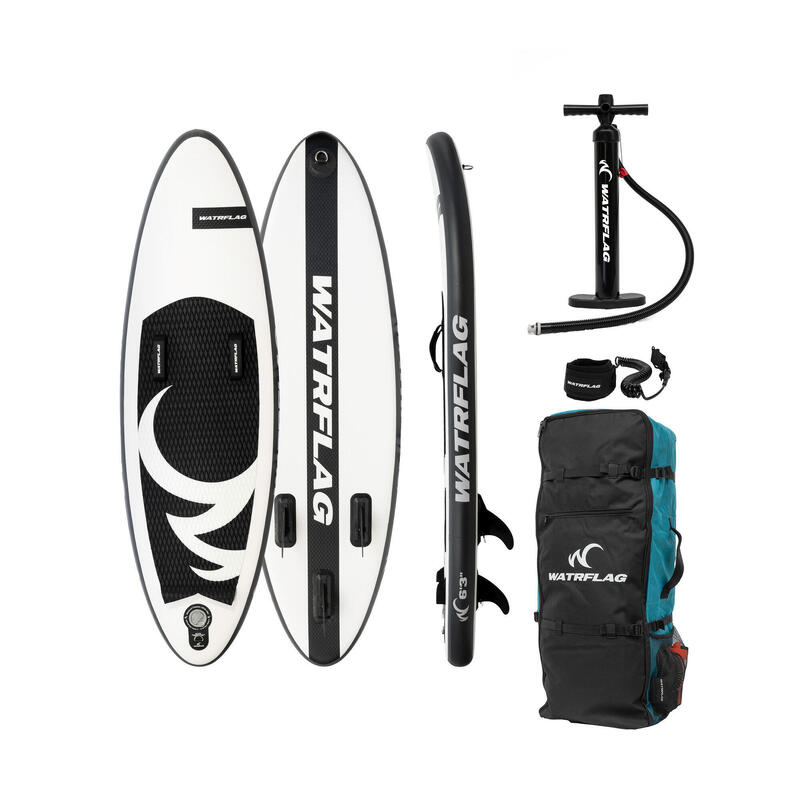 Prancha SURF-BODY Inflável  Wave Rider 6'3" - 190 cm CONJUNTO COMPLETO